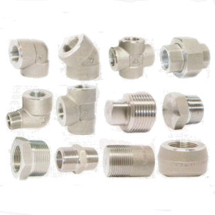 Forged High Pressure Pipe Fittings Threaded